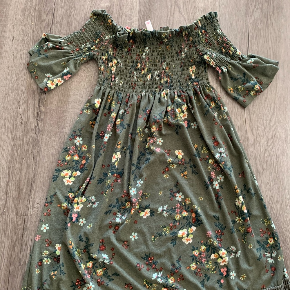 Juniors Off the shoulder Summer dress